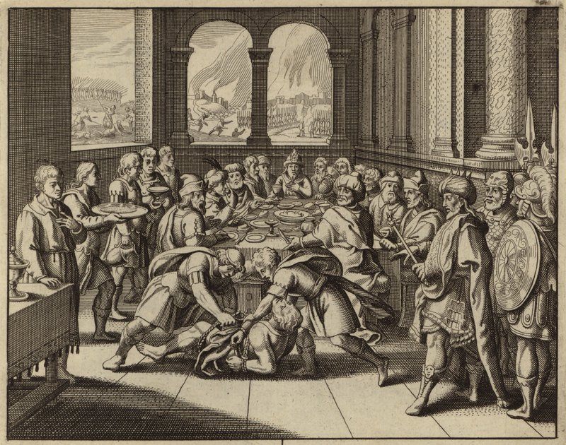 Lignelse om bryllupsfesten (gravering) af European School