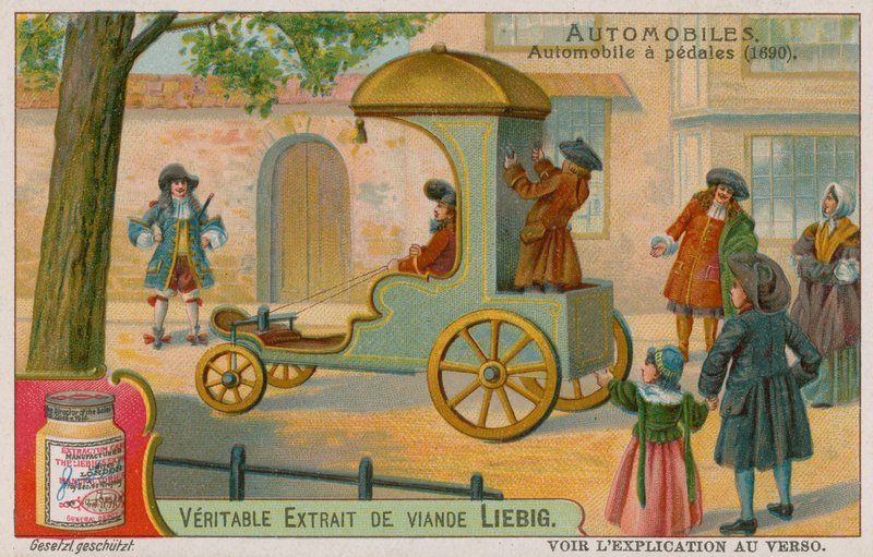 Pedalbil, 1690 af European School