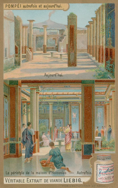 Peristyle (kolonnade) i Holconius