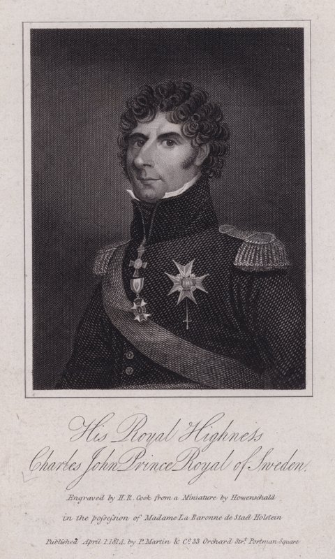 Prins Charles John af Sverige, senere kong Charles John XIV af European School