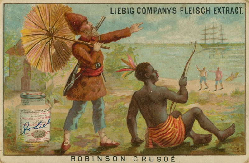 Robinson Crusoe: Ankomsten af et skib af European School