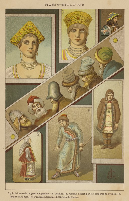 Rusland, 1800-tallet (farvefotografier) af European School