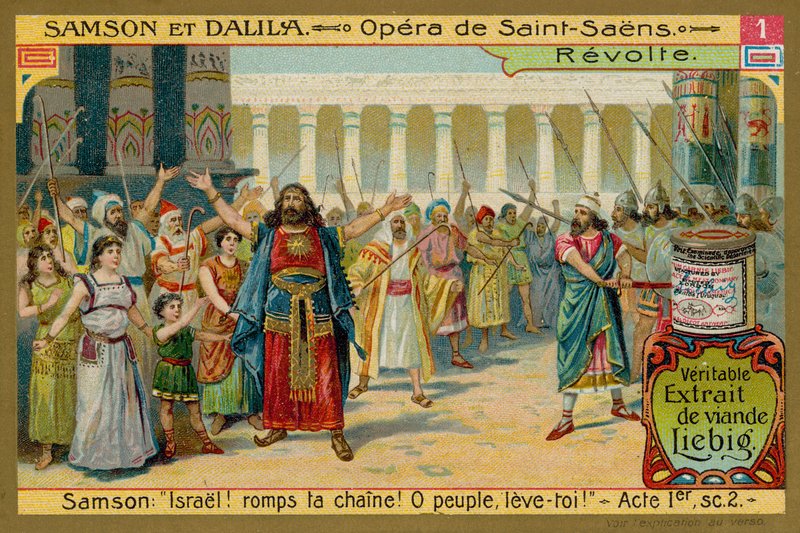 Samson opfordrer israelitterne til at befri sig selv af European School