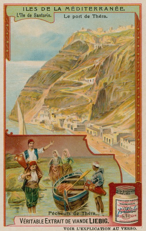 Santorini: Havnen og fiskerne i Thira af European School