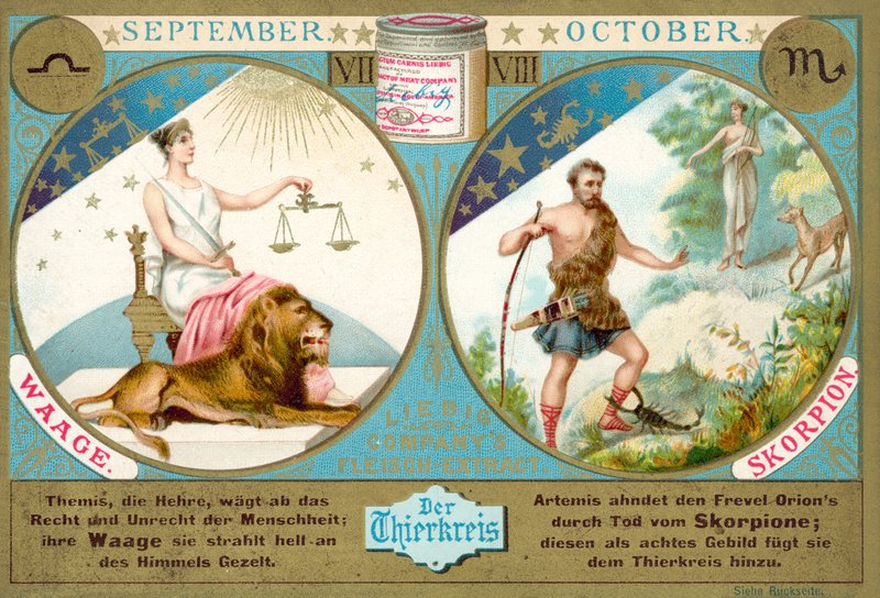 September og oktober: Vægten og Skorpionen af European School