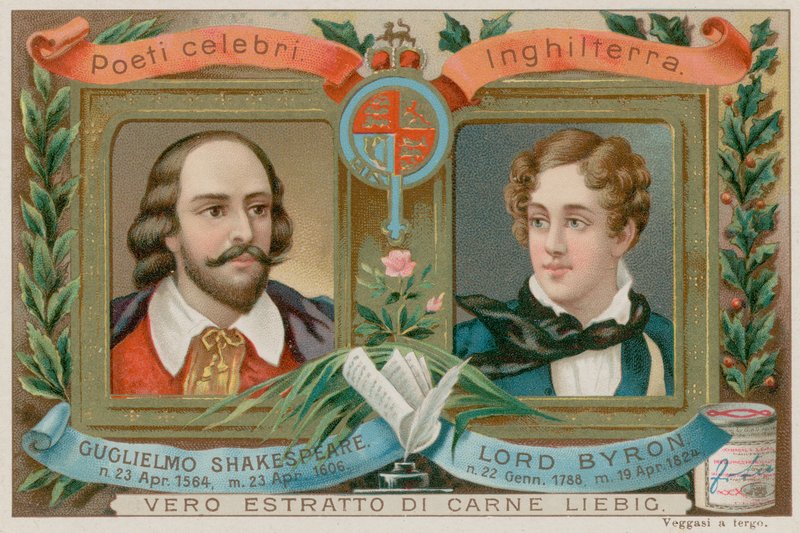 Shakespeare og Byron af European School