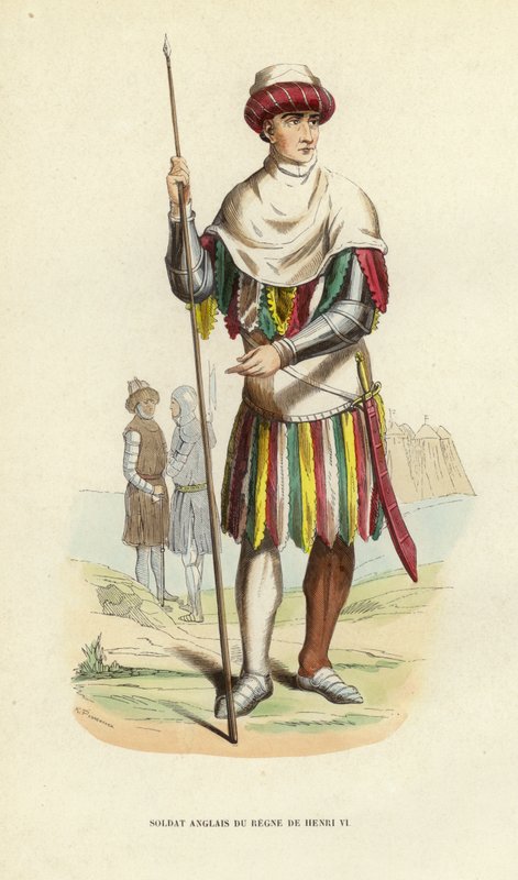Engelsk soldat fra Henry VI