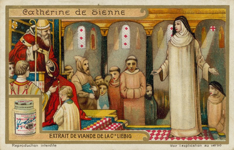 Den hellige Katarina af Siena af European School