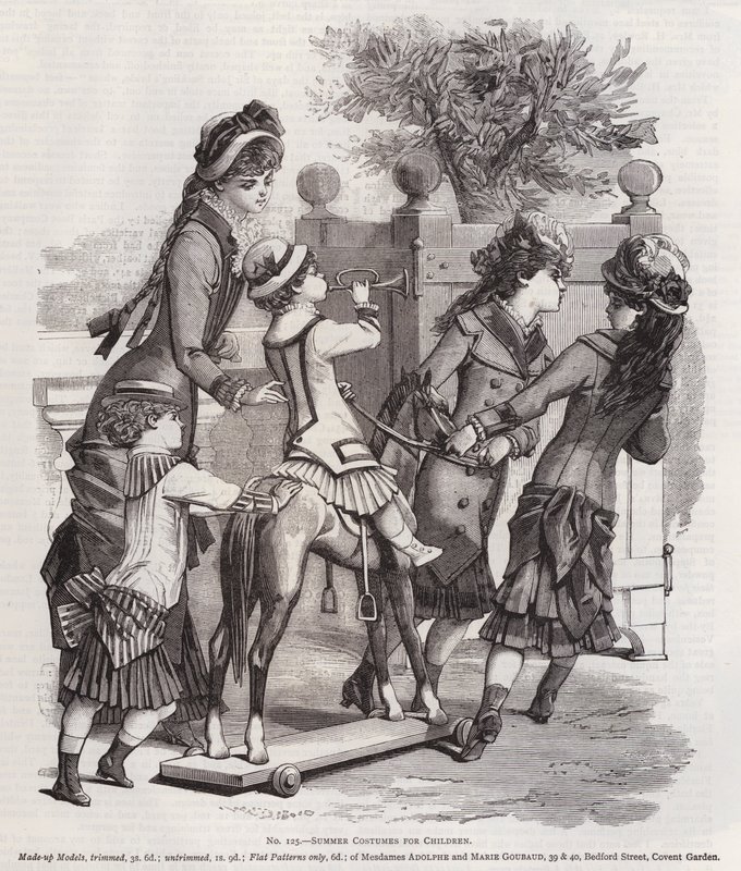Sommerkostumer til børn (gravering) af European School