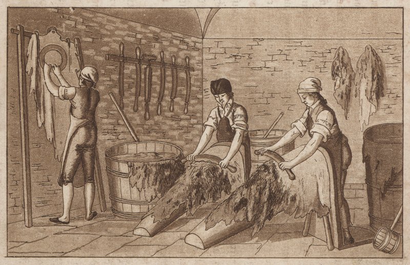 Garveri (litho) af European School
