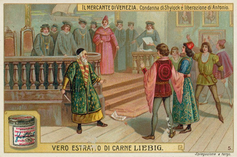 Anholdelsen af Shylock og løsladelsen af Antonio af European School