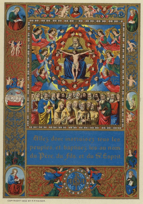 The Church Militant (farvelitografi) af European School