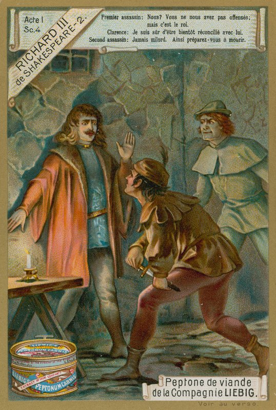 The Duke of Clarence and his Assasins, Act I, Scene IV fra 