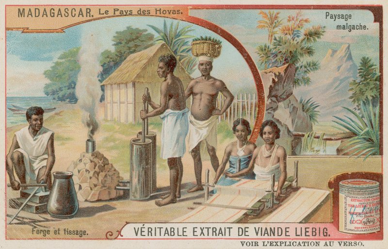 Hovaens land: En smedje, en vævevæv og det madagaskanske landskab af European School