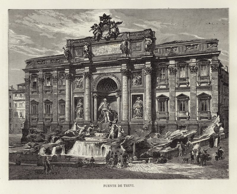 Trevi-fontænen af European School