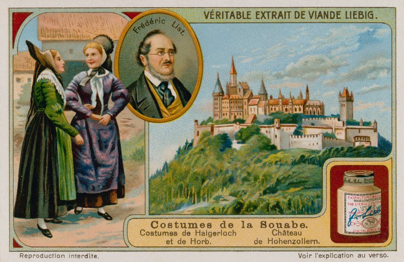 Beklædningen af Haigerloch og Herb, Friedrich List og Hohenzollern Slot af European School