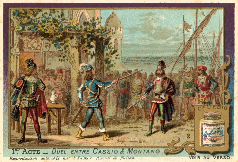 Duellen mellem Cassio og Montano af European School