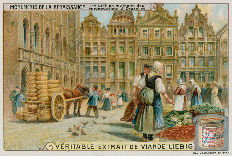 De gamle Gildehuse i Bruxelles af European School