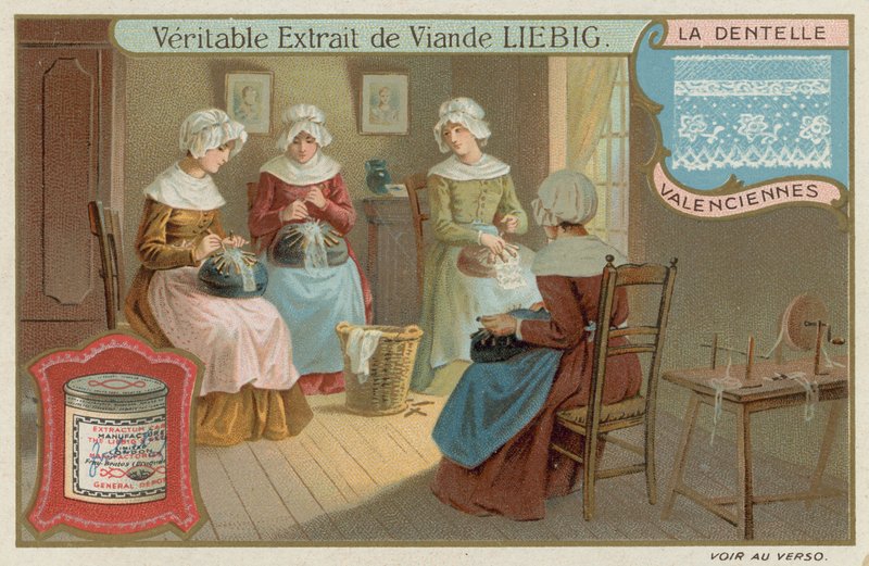 Valenciennes blondefremstilling af European School