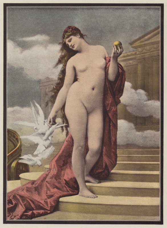 Venus (farve litho) af European School