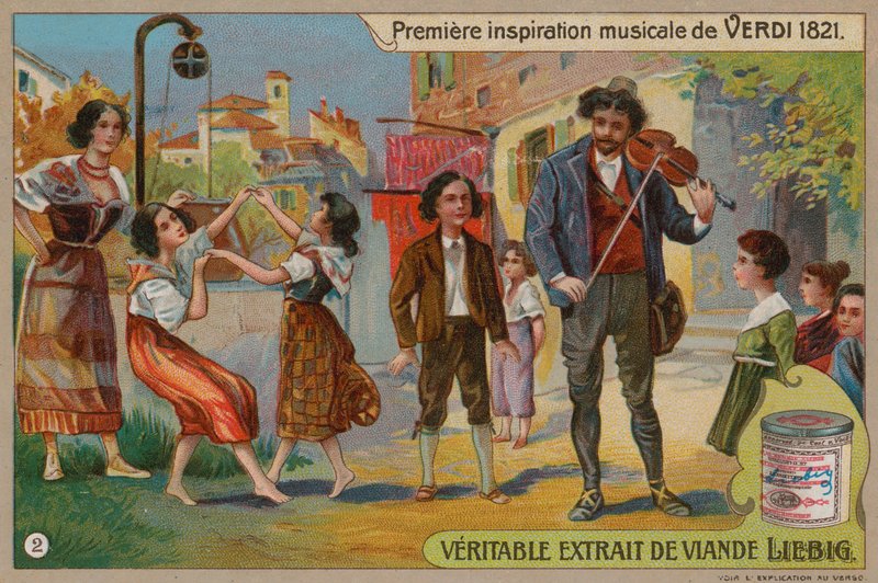 Verdis første inspiration i musik af European School