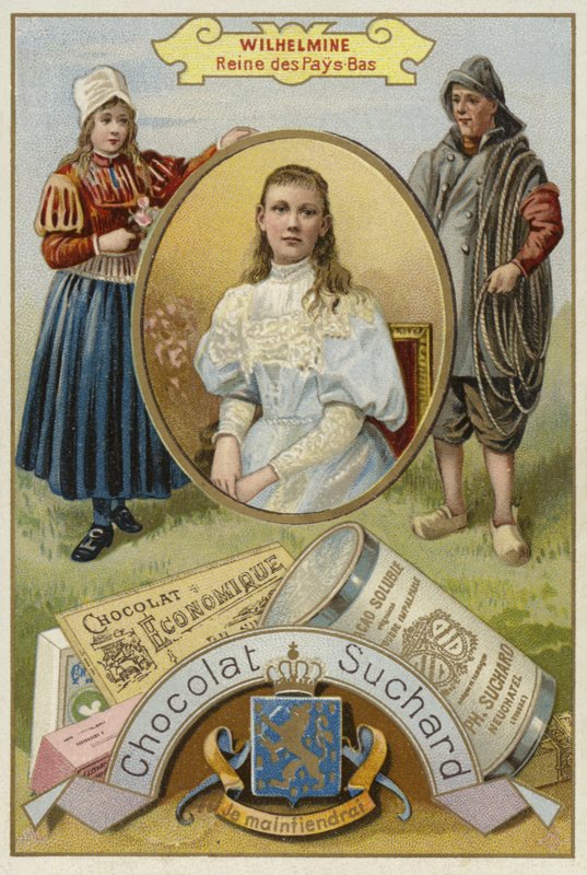 Wilhelmina, dronning af Holland af European School