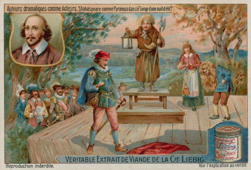 William Shakespeare i A Midsummer Nights Dream af European School