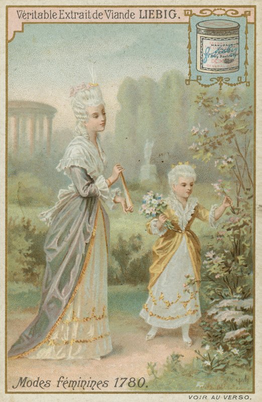 Kvinder i 1780 af European School