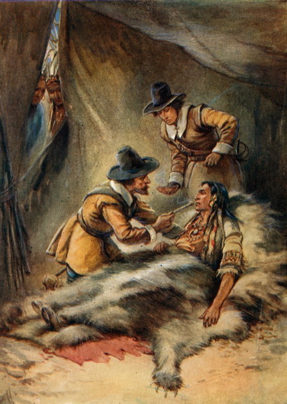 Illustration til de unge pilgrimme af Evelyn Stuart Hardy
