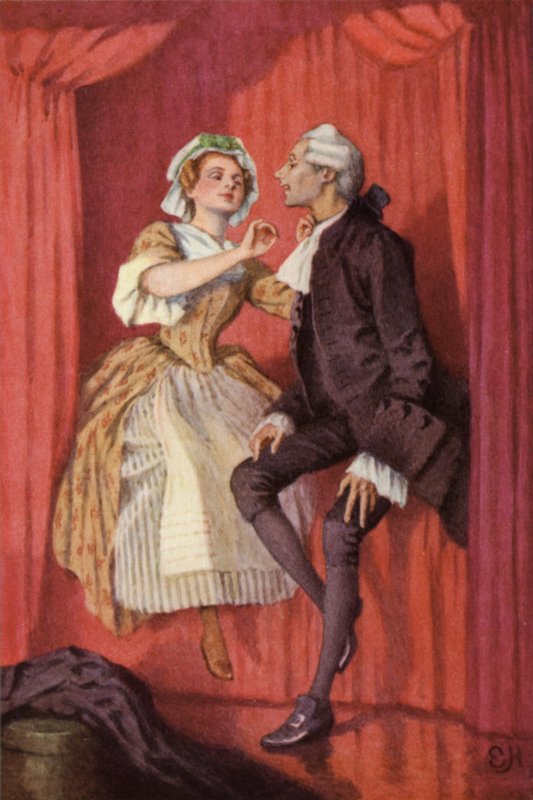 Illustration til A Sentimental Journey af Laurence Sterne af Everard Hopkins