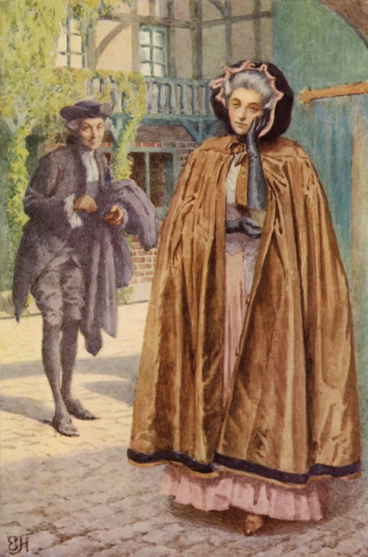 Illustration til A Sentimental Journey af Laurence Sterne af Everard Hopkins