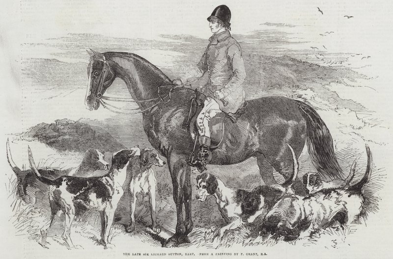 Afdøde Sir Richard Sutton, Baronet af F. Grant