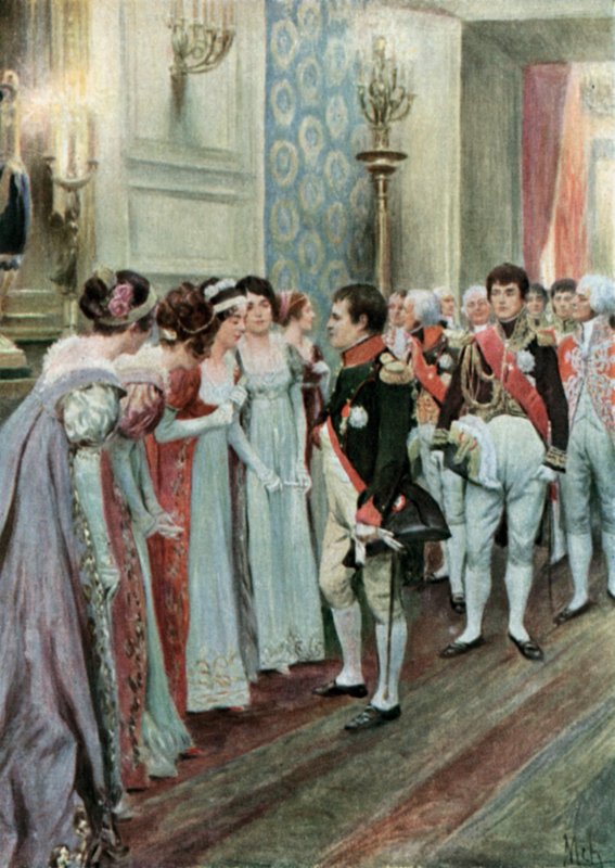 En reception på Tuilerierne af Felicien baron de Myrbach Rheinfeld