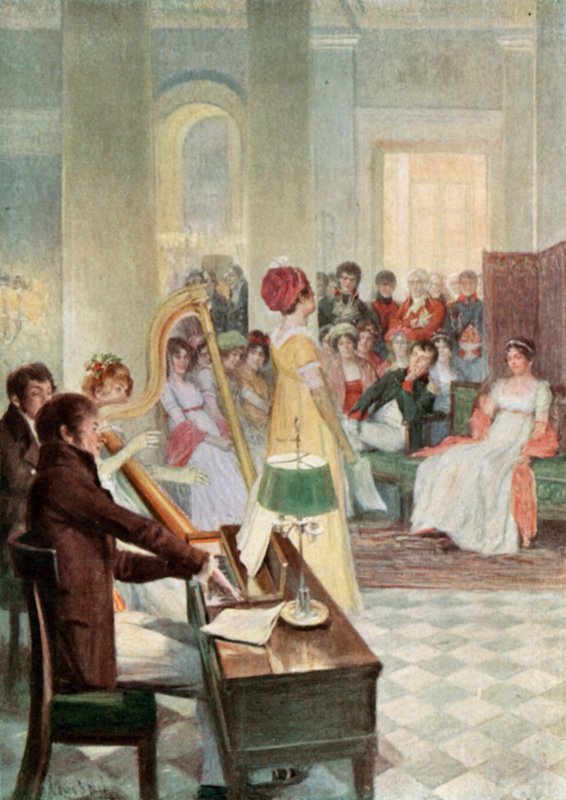 En Soiree i Malmaison af Felicien baron de Myrbach Rheinfeld
