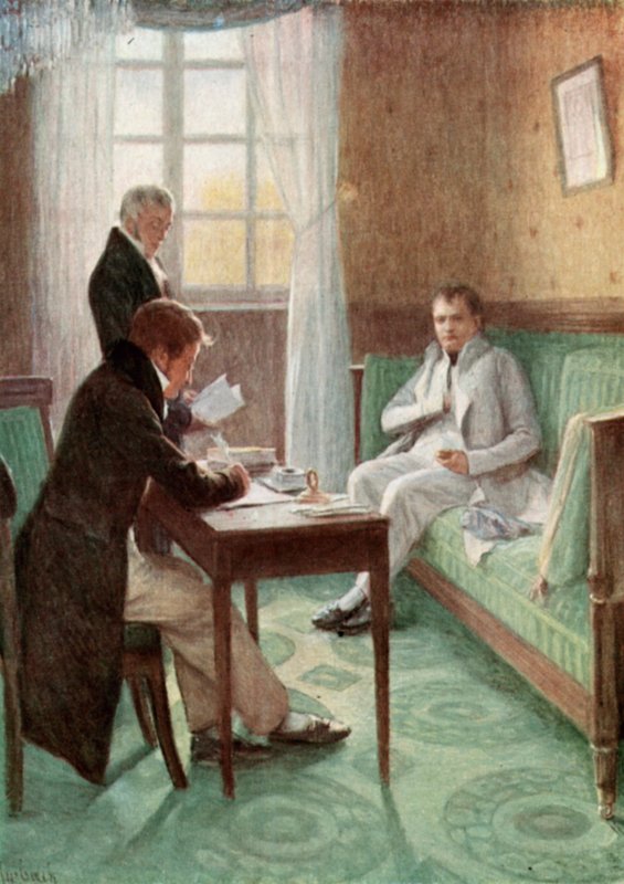 Napoleon i St. Helena af Felicien baron de Myrbach Rheinfeld
