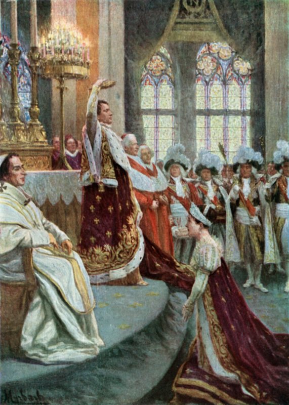 Kroningen i Notre Dame af Felicien baron de Myrbach Rheinfeld