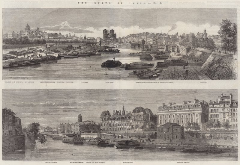 Kajerne i Paris af Felix Thorigny