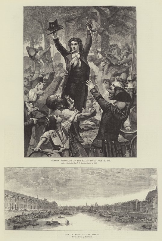 Hundredårsdagen for den franske revolution af Félix Joseph Barrias