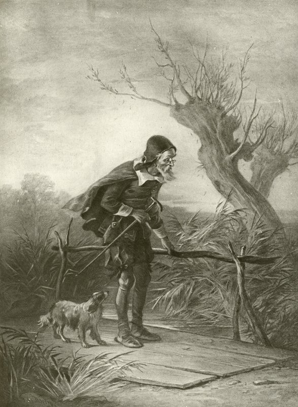 Som du kan lide det. Akt II, Scene VII (dybtryk) af Felix Octavius Carr Darley