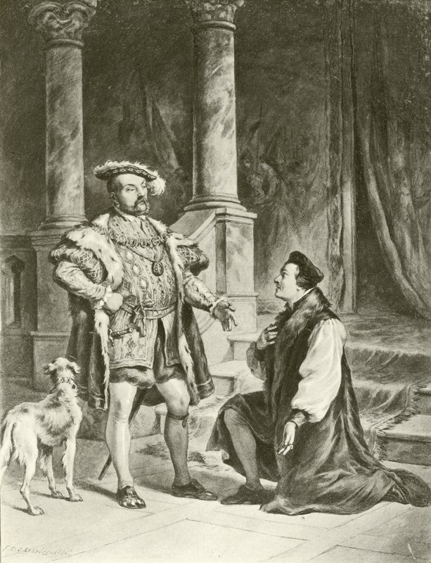 Kong Henrik VIII. Akt V-scene I (dybtryk) af Felix Octavius Carr Darley