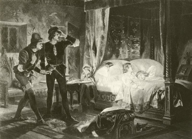 Kong Richard den Tredje. Akt IV - Scene III (dybtryk) af Felix Octavius Carr Darley