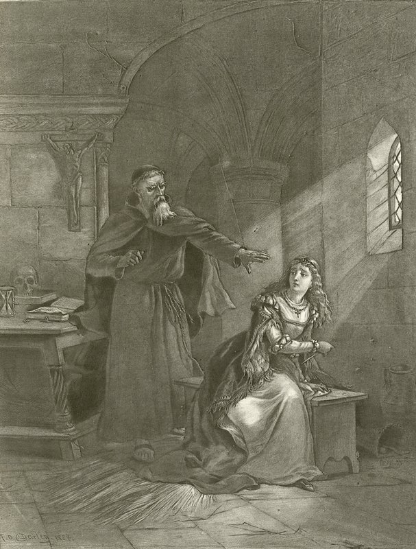 Romeo og Julie. Akt V, Scene III (dybtryk) af Felix Octavius Carr Darley