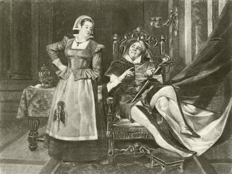 Tolvte nat. Akt I-Scene V (dybtryk) af Felix Octavius Carr Darley
