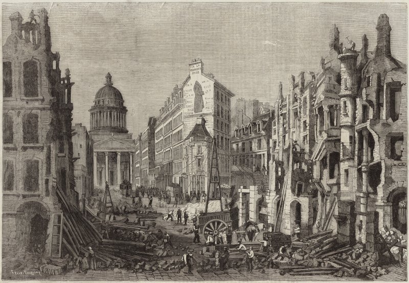Paris nedrivninger af Felix Thorigny