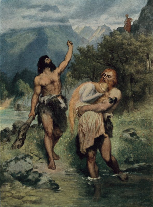Jætterne bar Freia væk af Ferdinand Lecke
