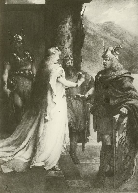 Gotterdammerung, 1. akt (dybtryk) af Ferdinand Leeke