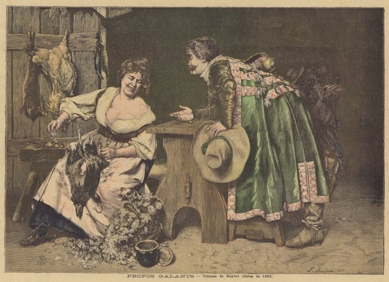 Forslag Galants af Ferdinand Roybet