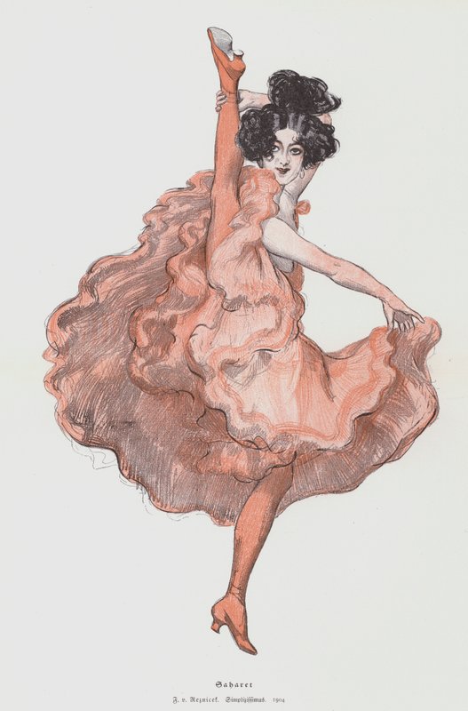 Kabaret, 1904 af Ferdinand von Reznicek