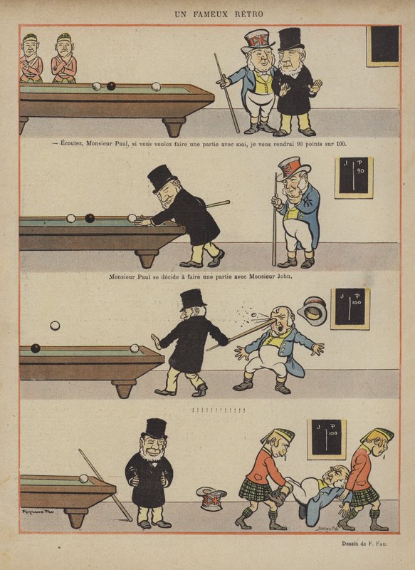 Illustration til Le Rire af Fernand Fau