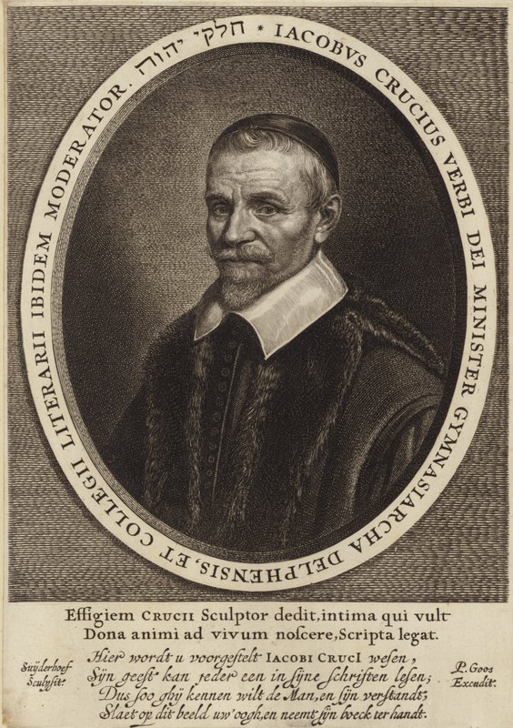 Portræt af Jacob Crucius af Flemish School